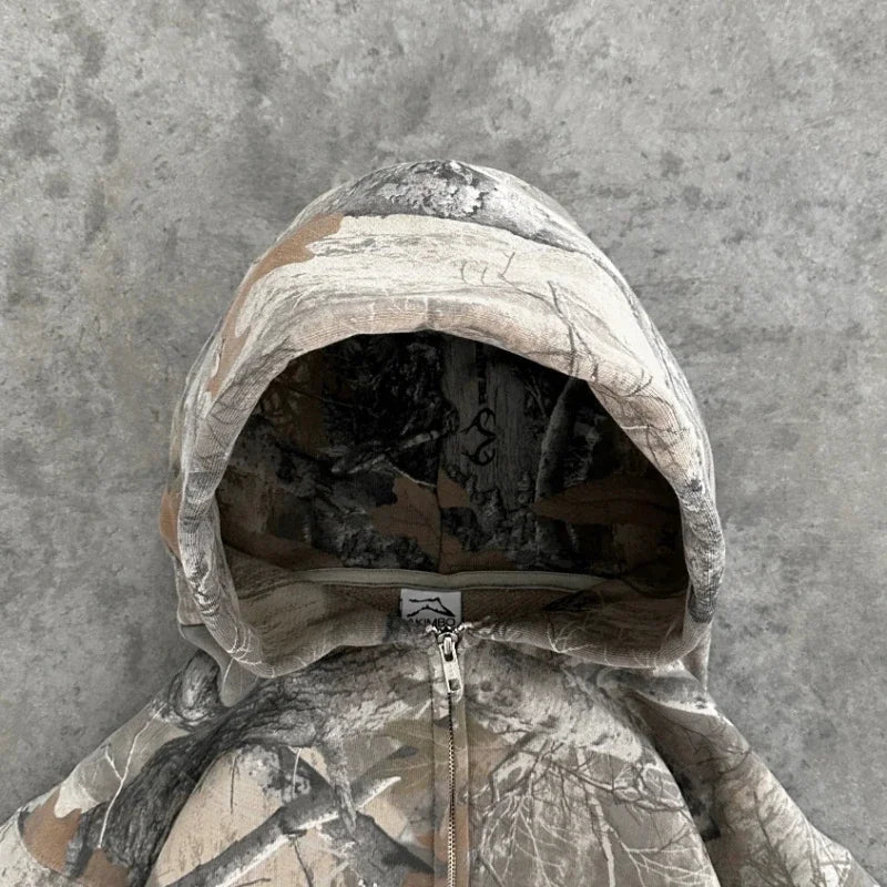 Y2K Camo Hoodie