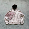 Y2K Blossom Tree Zip-Up Hoodie
