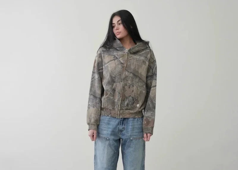 Y2K Camo Hoodie