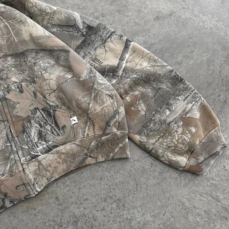 Y2K Camo Hoodie